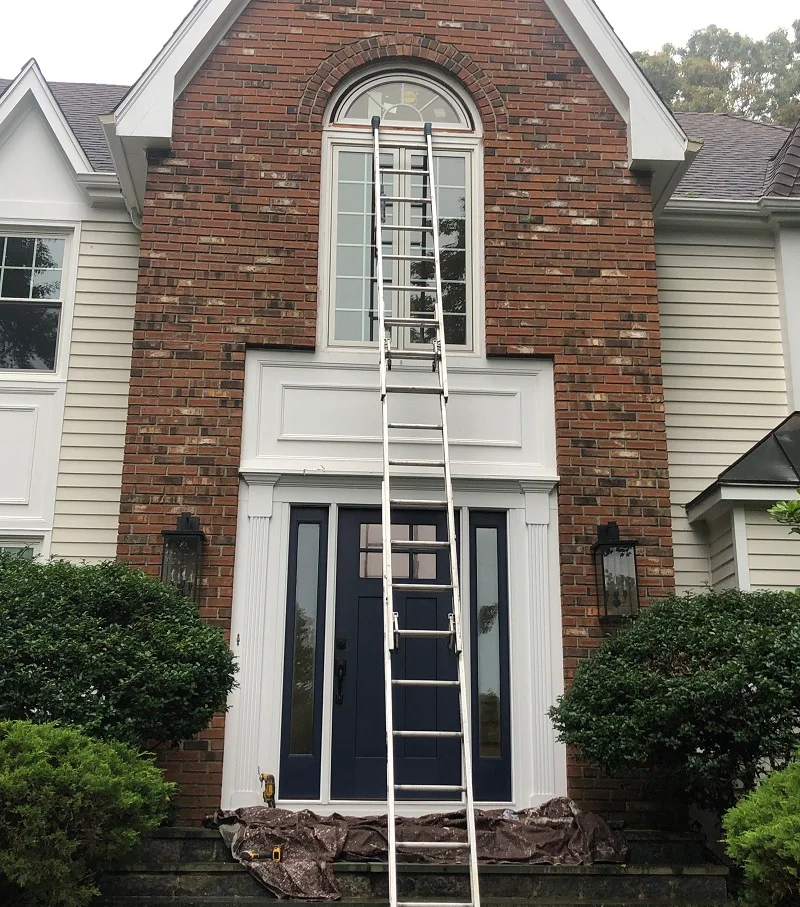 Pella custom window installation in Wilton, CT